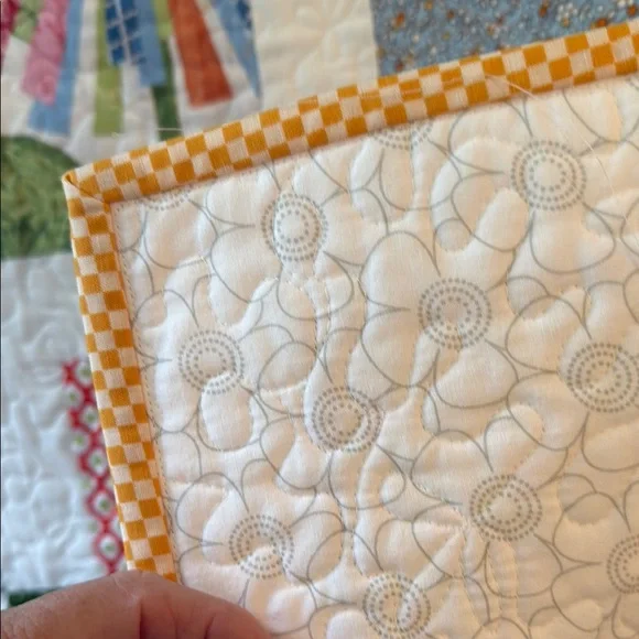 New Handmade Patchwork Baby/Child Quilt - Picture 3 of 5